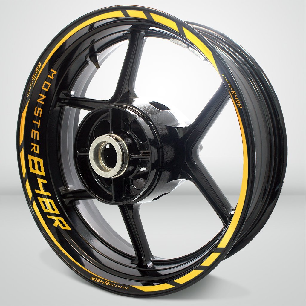 Motorcycle Rim Wheel Decal Accessory Sticker for Ducati Monster 848R - Stickman Vinyls