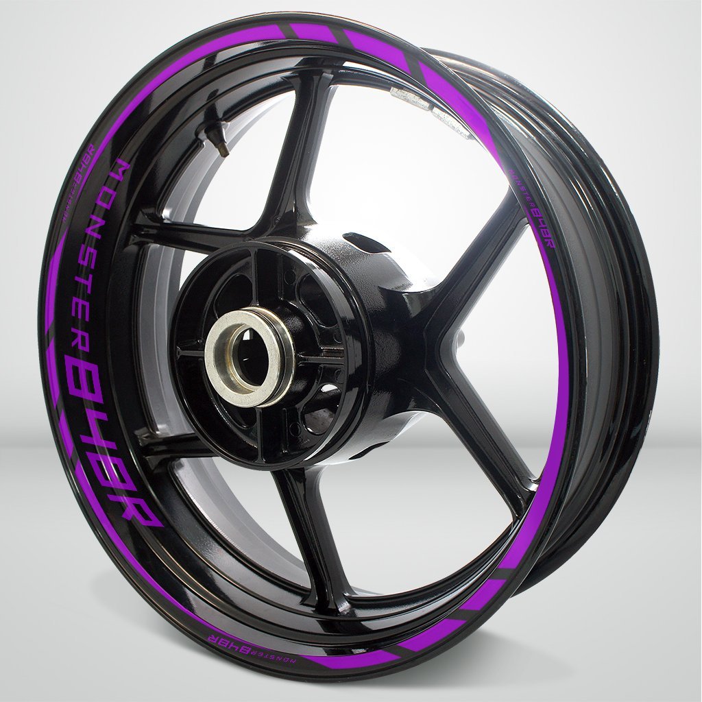 Motorcycle Rim Wheel Decal Accessory Sticker for Ducati Monster 848R - Stickman Vinyls