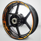 Motorcycle Rim Wheel Decal Accessory Sticker for Ducati Monster 848R - Stickman Vinyls