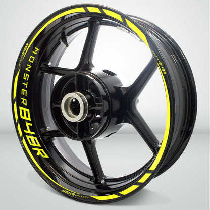 Motorcycle Rim Wheel Decal Accessory Sticker for Ducati Monster 848R - Stickman Vinyls