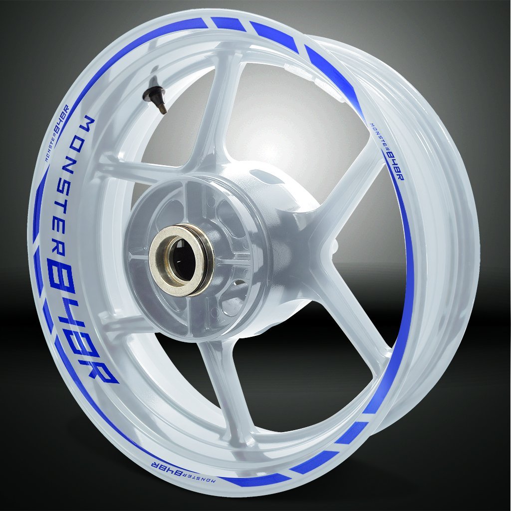 Motorcycle Rim Wheel Decal Accessory Sticker for Ducati Monster 848R - Stickman Vinyls