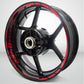 Motorcycle Rim Wheel Decal Accessory Sticker for Ducati Monster 848R - Stickman Vinyls