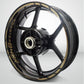 Motorcycle Rim Wheel Decal Accessory Sticker for Ducati Monster 848R - Stickman Vinyls