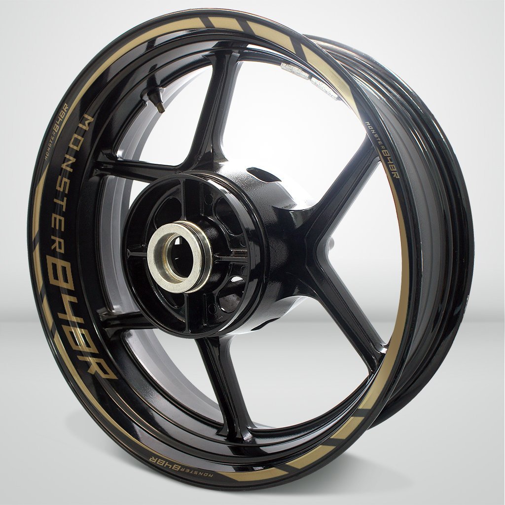 Motorcycle Rim Wheel Decal Accessory Sticker for Ducati Monster 848R - Stickman Vinyls