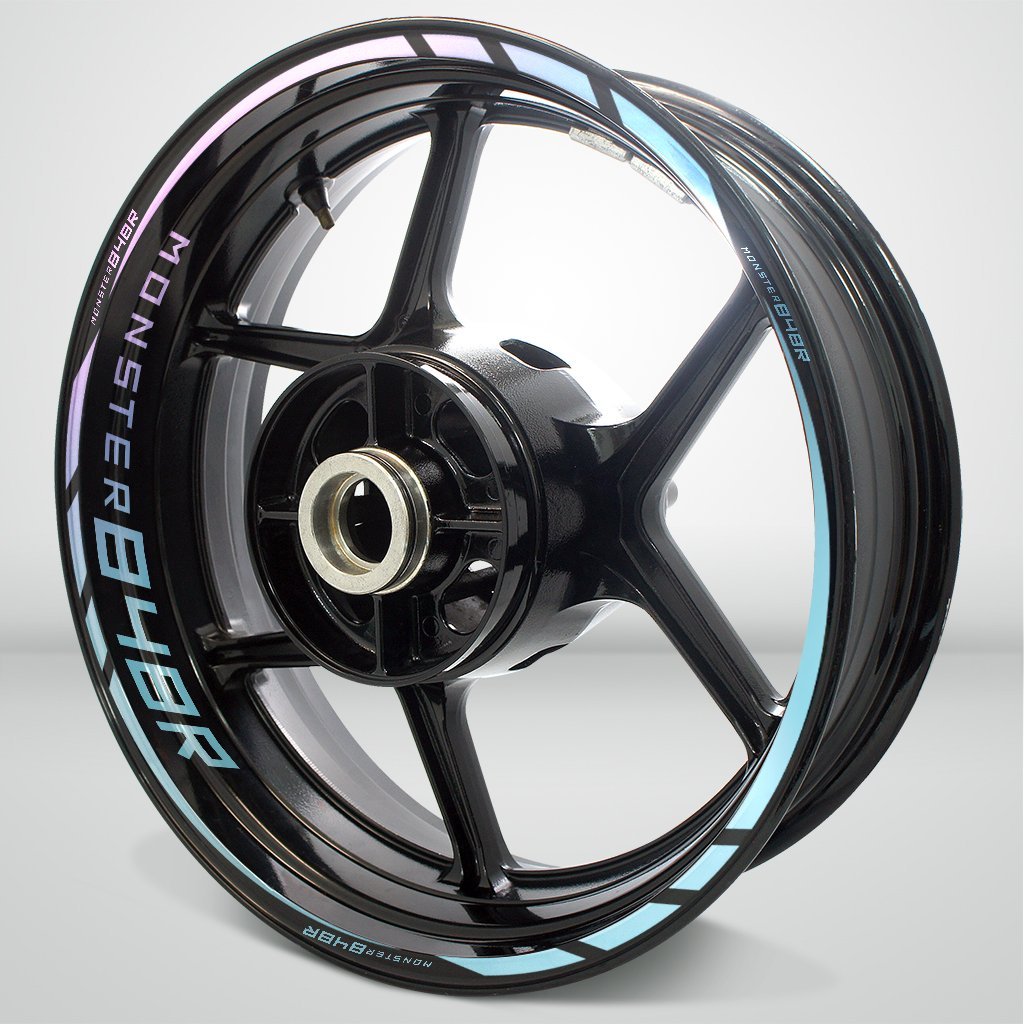 Motorcycle Rim Wheel Decal Accessory Sticker for Ducati Monster 848R - Stickman Vinyls
