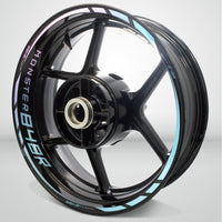 Motorcycle Rim Wheel Decal Accessory Sticker for Ducati Monster 848R - Motorcycle stickers and decals