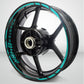Motorcycle Rim Wheel Decal Accessory Sticker for Ducati Monster 848R - Stickman Vinyls