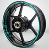 Motorcycle Rim Wheel Decal Accessory Sticker for Ducati Monster 848R - Motorcycle stickers and decals