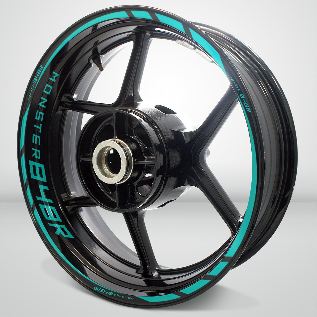 Motorcycle Rim Wheel Decal Accessory Sticker for Ducati Monster 848R - Stickman Vinyls