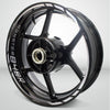 Motorcycle Rim Wheel Decal Accessory Sticker for Ducati Monster 848R - Motorcycle stickers and decals