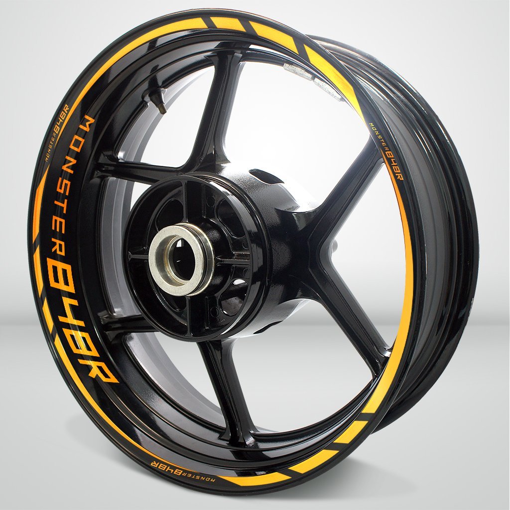 Motorcycle Rim Wheel Decal Accessory Sticker for Ducati Monster 848R