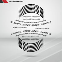 Motorcycle Rim Wheel Decal Accessory Sticker for Ducati Streetfighter - Motorcycle stickers and decals