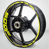Motorcycle Rim Wheel Decal Accessory Sticker for Honda 600F - Motorcycle stickers and decals