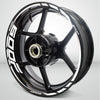 Motorcycle Rim Wheel Decal Accessory Sticker for Honda 600F - Motorcycle stickers and decals