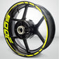 Motorcycle Rim Wheel Decal Accessory Sticker for Honda 600F - Stickman Vinyls