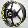 Motorcycle Rim Wheel Decal Accessory Sticker for Honda 600F - Motorcycle stickers and decals