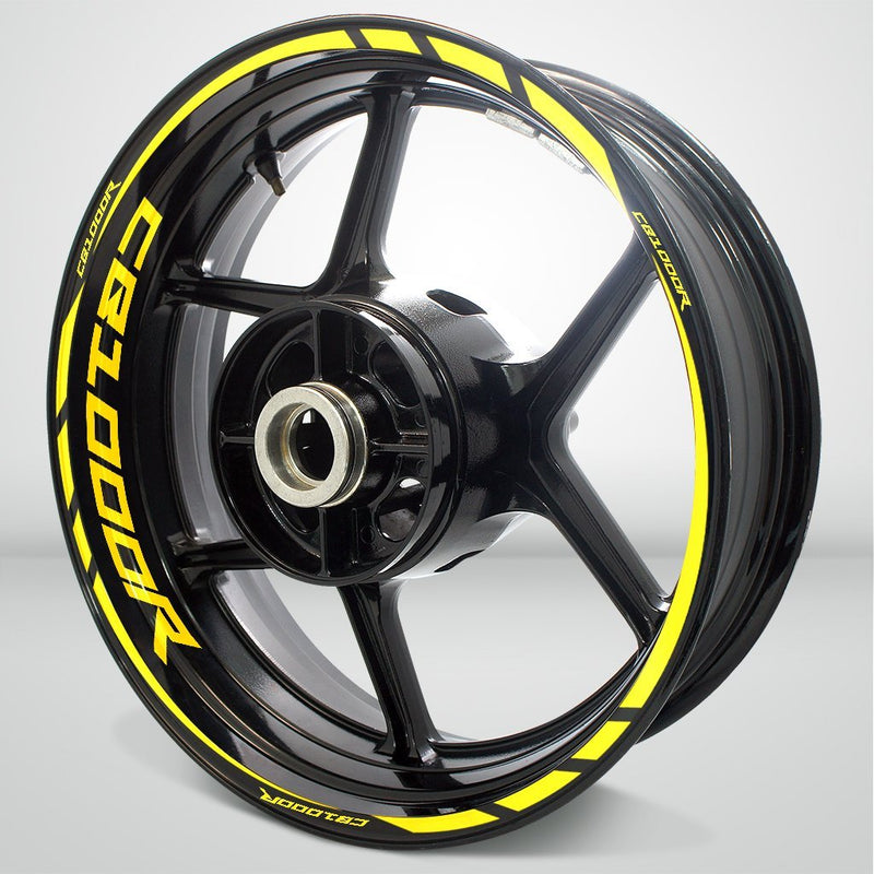 Motorcycle Rim Wheel Decal Accessory Sticker for Honda CB 1000R - Motorcycle stickers and decals