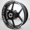 Motorcycle Rim Wheel Decal Accessory Sticker for Honda CB 1300 - Motorcycle stickers and decals