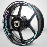 Motorcycle Rim Wheel Decal Accessory Sticker for Honda CB 300R - Motorcycle stickers and decals