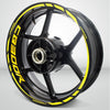 Motorcycle Rim Wheel Decal Accessory Sticker for Honda CB 300R - Motorcycle stickers and decals