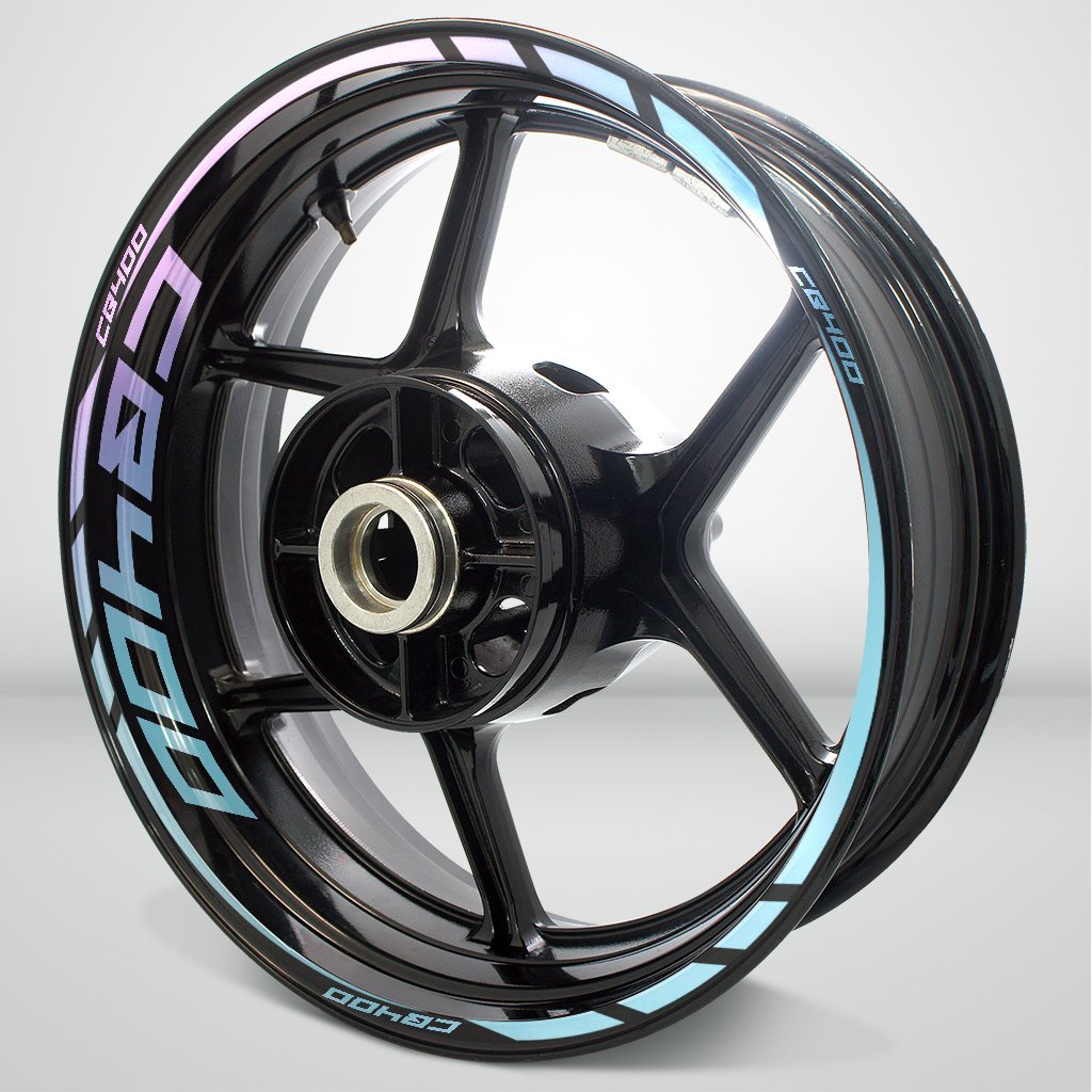 Motorcycle Rim Wheel Decal Accessory Sticker for Honda CB 400 - Stickman Vinyls