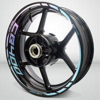 Motorcycle Rim Wheel Decal Accessory Sticker for Honda CB 400 - Motorcycle stickers and decals