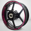 Motorcycle Rim Wheel Decal Accessory Sticker for Honda CBF 1000 - Motorcycle stickers and decals