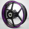Motorcycle Rim Wheel Decal Accessory Sticker for Honda CBF 1000 - Motorcycle stickers and decals