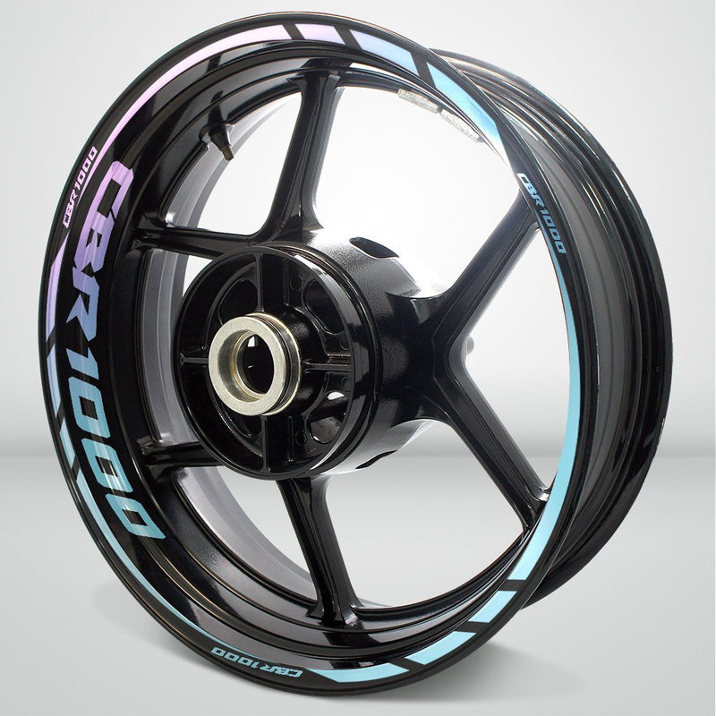 Motorcycle Rim Wheel Decal Accessory Sticker for Honda CBR 1000 - Motorcycle stickers and decals