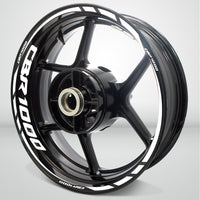 Motorcycle Rim Wheel Decal Accessory Sticker for Honda CBR 1000 - Motorcycle stickers and decals