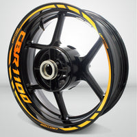 Motorcycle Rim Wheel Decal Accessory Sticker for Honda CBR 1100 - Motorcycle stickers and decals
