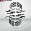 Motorcycle Rim Wheel Decal Accessory Sticker for Honda CBR 250R - Motorcycle stickers and decals