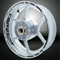 Motorcycle Rim Wheel Decal Accessory Sticker for Honda CBR 250R - Motorcycle stickers and decals