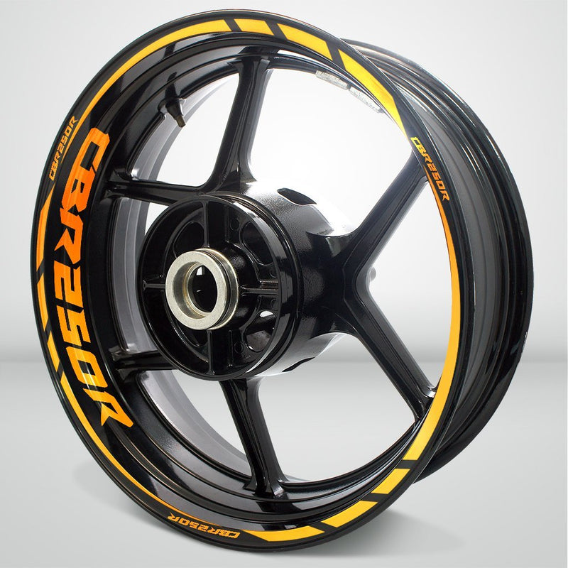 Motorcycle Rim Wheel Decal Accessory Sticker for Honda CBR 250R - Motorcycle stickers and decals