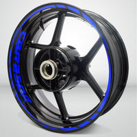 Motorcycle Rim Wheel Decal Accessory Sticker for Honda CBR 250R - Motorcycle stickers and decals