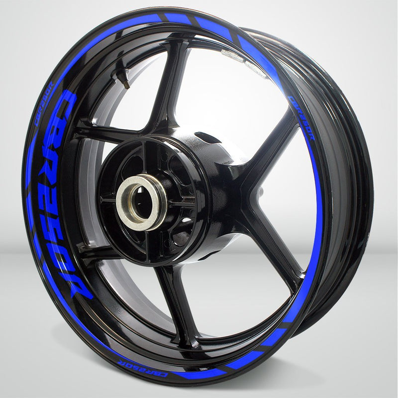 Motorcycle Rim Wheel Decal Accessory Sticker for Honda CBR 250R - Motorcycle stickers and decals