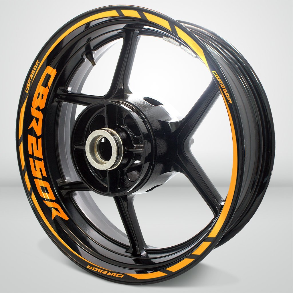 Motorcycle Rim Wheel Decal Accessory Sticker for Honda CBR 250R - Motorcycle stickers and decals