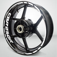Motorcycle Rim Wheel Decal Accessory Sticker for Honda CBR 250R - Motorcycle stickers and decals