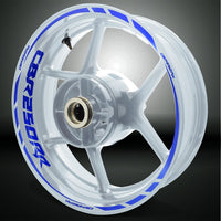 Motorcycle Rim Wheel Decal Accessory Sticker for Honda CBR 250RR - Motorcycle stickers and decals
