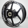 Motorcycle Rim Wheel Decal Accessory Sticker for Honda CBR 400 - Motorcycle stickers and decals