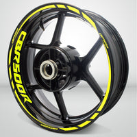 Motorcycle Rim Wheel Decal Accessory Sticker for Honda CBR 500R - Motorcycle stickers and decals