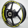 Motorcycle Rim Wheel Decal Accessory Sticker for Honda CBR 500X - Motorcycle stickers and decals