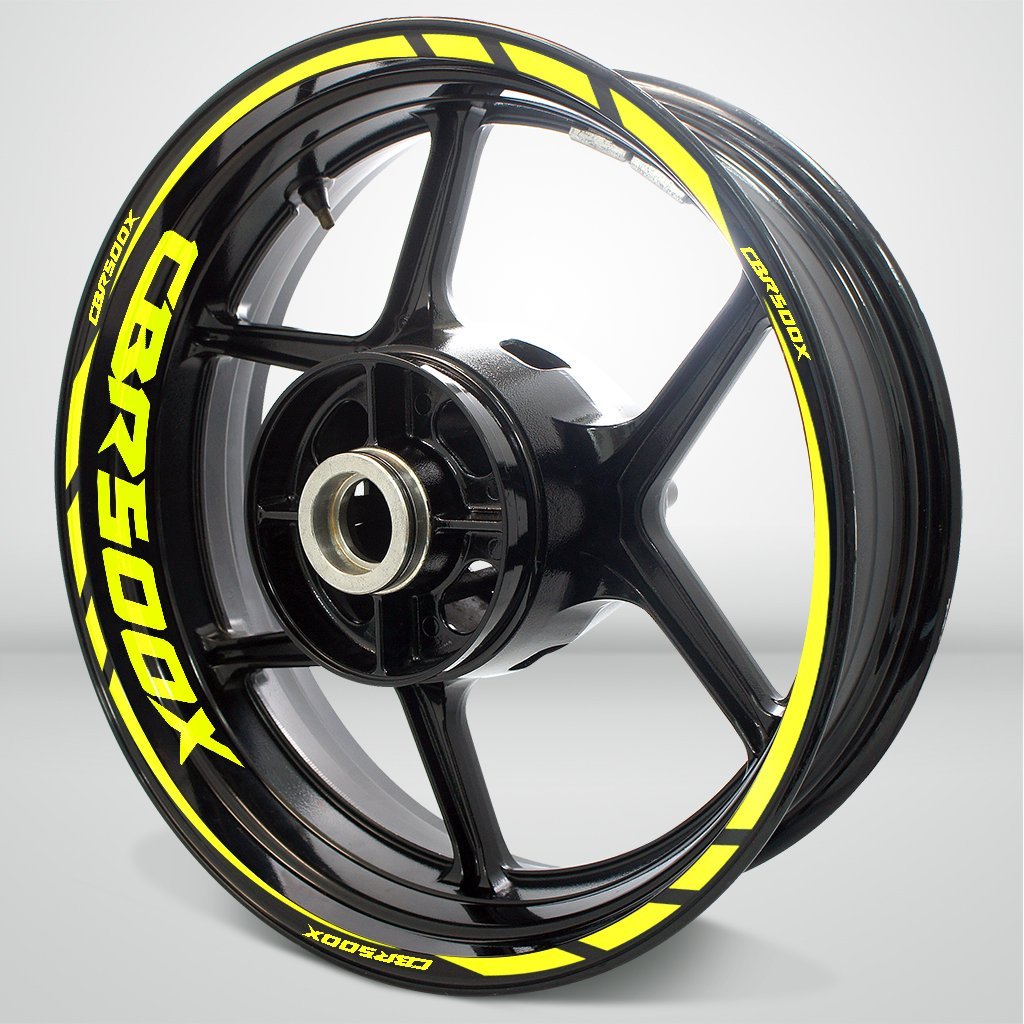 Motorcycle Rim Wheel Decal Accessory Sticker for Honda CBR 500X - Stickman Vinyls