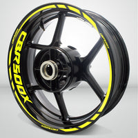 Motorcycle Rim Wheel Decal Accessory Sticker for Honda CBR 500X - Motorcycle stickers and decals