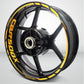 Motorcycle Rim Wheel Decal Accessory Sticker for Honda CBR 500X - Stickman Vinyls