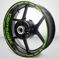 Motorcycle Rim Wheel Decal Accessory Sticker for Honda CBR 500X - Motorcycle stickers and decals