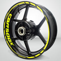 Motorcycle Rim Wheel Decal Accessory Sticker for Honda CBR 500X - Motorcycle stickers and decals