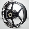 Motorcycle Rim Wheel Decal Accessory Sticker for Honda CBR 600 - Motorcycle stickers and decals