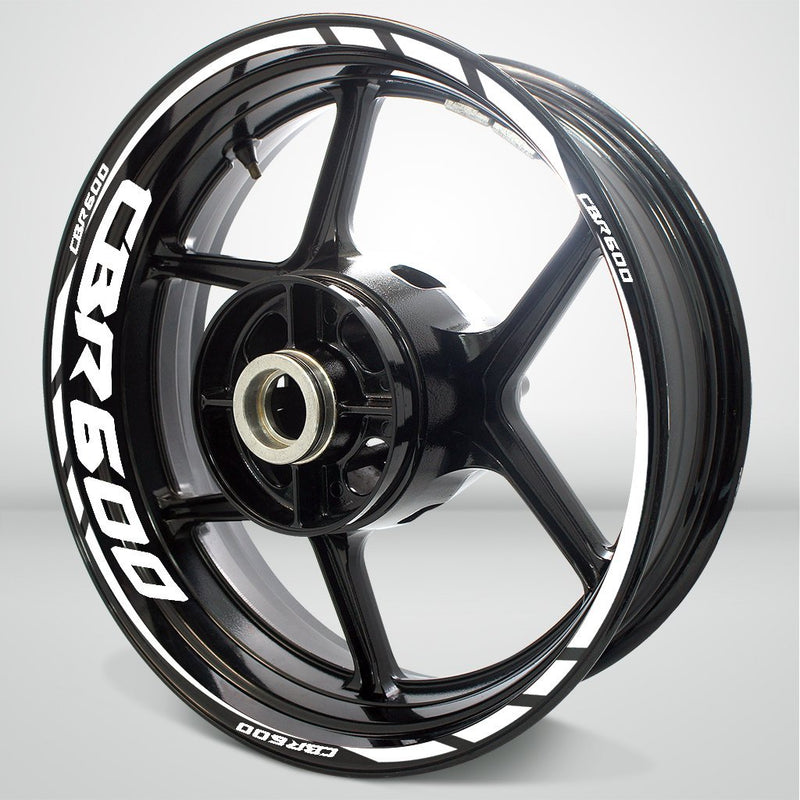 Motorcycle Rim Wheel Decal Accessory Sticker for Honda CBR 600 - Motorcycle stickers and decals