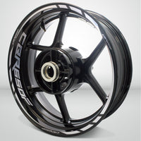 Motorcycle Rim Wheel Decal Accessory Sticker for Honda CBR 650F - Motorcycle stickers and decals
